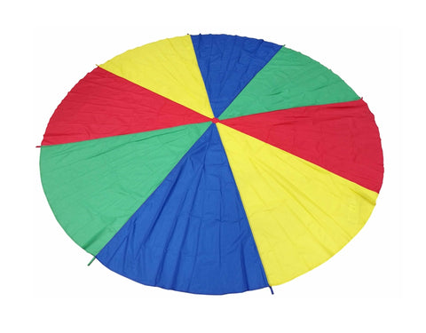 12' Play Parachute 8 Handles Storage Bag Play Parachute Kids Tent Picnic Mat