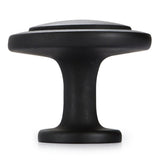 FixtureDisplays® 25 pcs of Oil Rubbed Bronze Cabinet Hardware Round Knob - 1-1/4" Diameter for Drawer Dresser Kitchen Cupboard Door, Comes with 1" M Screws 16885