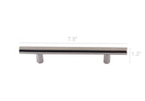20PK Stainless Steel Cabinet Pulls Cabinet Hardware Euro Bar Style Handle Pull