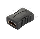 Gold Plated High Speed HDMI Extender Female Coupler HDMI Connector 3D 4K Ready