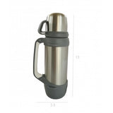 FixtureDisplays® Insulated Beer Growler, 40 oz Vacuum Flask, Stainless Steel Vacuum Water Bottle for Cold and Hot Beverages 16912