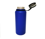 32 oz Insulated Wide Mouth Water Bottle Beer Growler Outdoor Sport Water Bottle