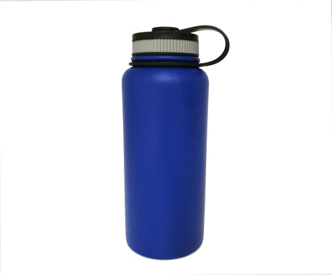 32 oz Insulated Wide Mouth Water Bottle Beer Growler Outdoor Sport Water Bottle