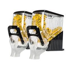 Cereal Dispenser Coffee Cany Bin Spice Grain Flowing 2 Gallon Dry Food Storage 16928-2PK