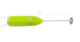 Handheld Electric Milk Frother, Milk Foamer, Battery Operated Frother, Blender