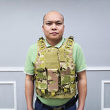 Adjustable Airsoft Vest Paintball Vest Tan Vest 20-24 H, Up to 50 Waist Circumference 16939NEW