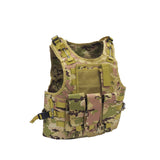 Adjustable Airsoft Vest Paintball Vest Tan Vest 20-24 H, Up to 50 Waist Circumference 16939NEW