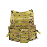 Adjustable Airsoft Vest Paintball Vest Tan Vest 20-24 H, Up to 50 Waist Circumference 16939NEW