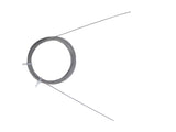 Stainless Steel 304 Wire Rope, 1x7 Strand, 3/64 Bare OD, 16' Length