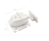 Magnetic Cabinet Locks Child Proof 4 Locks + 1 key with Installation Tool