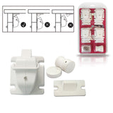 Magnetic Cabinet Locks Child Proof 4 Locks + 1 key with Installation Tool