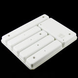 Silverware Drawer Organizer Six Sections Nonslip Tray Flatware Utensil Cutlery