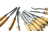 Wood Carving Chisel Set Professional Wood Carving Tools pcs Carrying Case