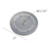 6 Clear Plastic Spinner Lazy Susan Turntable Organizer Spice Rack Table Cake