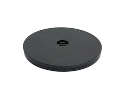 4 Black Plastic Spinner Lazy Susan Turntable Organizer Spice Rack Table Cake