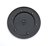 6 Black Plastic Spinner Lazy Susan Turntable Organizer Spice Rack Table Cake