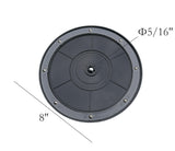 8 Black Plastic Spinner Lazy Susan Turntable Organizer Spice Rack Table Cake