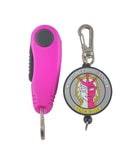 Fishing Line Cutter 16 Retractable Tether High carbon Steel Blades Cut Braid