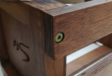 Record Storage Crate Vinyl Holder Record Organizer Aged Finish 13.75W X 12H X18D