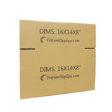 20PK 16X14X8" Shipping Box Cardboard Singlewall BF150 Mail Packaging E-Commerce 16X14X8-20PK