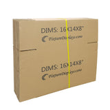 20PK 16X14X8" Shipping Box Cardboard Singlewall BF150 Mail Packaging E-Commerce 16X14X8-20PK