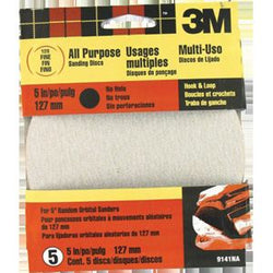 3M 09141 5 120 GRIT NO HOLE QUICK CHANGE DISC 17208