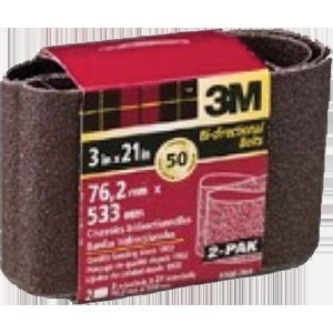 3M 70887 9266 3 X 21 COARSE PACKAGED SANDING BELT 2PK 17214