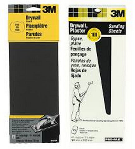 3M 53735 9091 4 3/16 X 11 FINE DRYWALL SANDING SHEET 5PK 17227