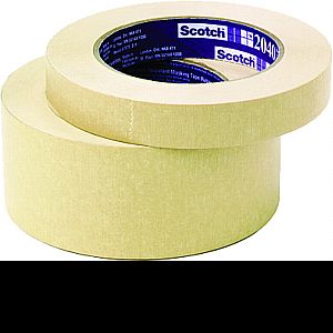 3M 2040 1A BK 1 X 60YD PAINTERS MASKING TAPE BULK 17243