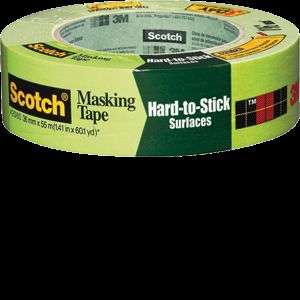 3M 2060 1.5A 1 1/2 X 60YD GREEN SCOTCH LACQUER MASKING TAPE S/W 17246