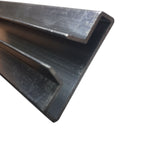 FixtureDisplays® 1 Piece 1.4" Wide 42" Long Aluminum Slatwall Inserts, Must Contact Seller to Confirm Size to Ship 1748-2