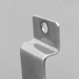 50PK 4 Inch(100 mm) Slatwall Hooks Chrome Heavy Duty Retail Merchandising 1748-4