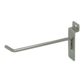 FixtureDisplays® 10PK 6" Slatwall Hook Steel Chrome Plated Commercial Retail Store Display POP Hooks 11709-13I