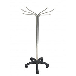 Lead Apron Rack MRI X Ray Protective Cover Mobile Rack Wheels Stainless Steel