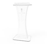 Clear Acrylic Lucite Podium Pulpit Lectern 1803 1+1803CROSS