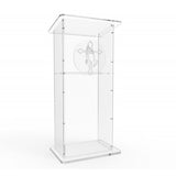 Clear Acrylic Lucite Podium Pulpit Lectern 45 Tall