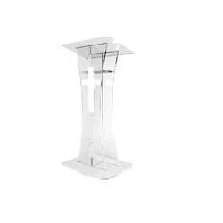 Plexiglass Acrylic Podium Clear Lectern Church Pulpit With Cross d¨¦cor 1803 311+1803CROSS