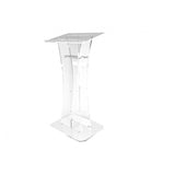 Plexiglass Acrylic Podium Clear Lectern Church Pulpit With Cross d¨¦cor 1803 311+1803CROSS