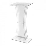 Podium Clear Ghost Acrylic Lectern or Pulpit 1803 3 Easy Assembly Required