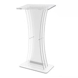 Podium Clear Ghost Acrylic Pulpit or Lectern   1803 3 SHIP FULLY ASSEMBLED1803 3 ASSEMBLED