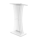 Podium Clear Ghost Acrylic Pulpit or Lectern   1803 3 SHIP FULLY ASSEMBLED1803 3 ASSEMBLED