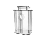 Large Acrylic Podium Deluxe Plexiglass Pulpit Clear Pulpit 1803 4+12152