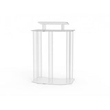 Acrylic Podium Wood Pulpit Large Lecterm for Church School Conference Plexiglass 1803-4