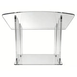 Podium,Tablemount Clear Ghost Acrylic 27"x 13.7" x 19.5" 1803-6 Easy Assembly Required 1803-6