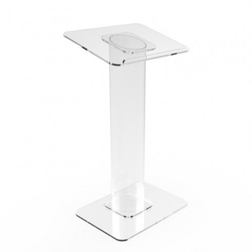 Clear Church Pulpit Event Lectern Plexiglass Acrylic Debate Podium School
