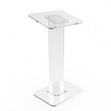 Clear Church Pulpit Event Lectern Plexiglass Acrylic Debate Podium School
