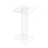 Clear Church Pulpit Event Lectern Plexiglass Acrylic Debate Podium School