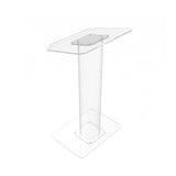 Clear Church Pulpit Event Lectern Plexiglass Acrylic Debate Podium School