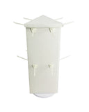 Corrugated Cardboard Socks Display Rotating Peg Hook Display Coutertop Display 18102