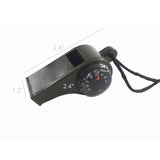 Emergency Survival Whistle Camping Hiking Whistle Compass Thermometer Whistle